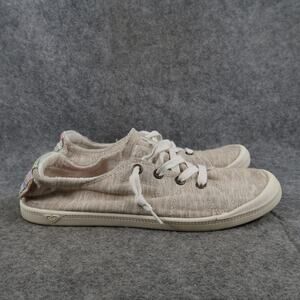 Roxy Shoes Womens 9 Casual Sneakers Bayshore Cruiser Slip On Comfort Lifestyle
